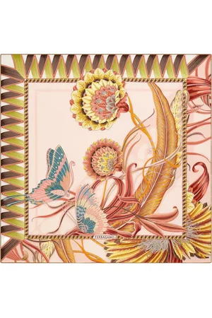 Salvatore Ferragamo Zijden sjaal met print