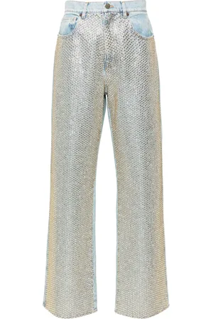 GIUSEPPE DI MORABITO Jeans met stras