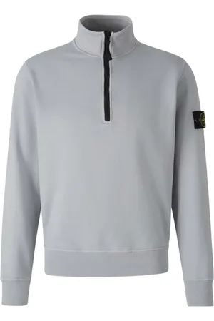 Stone Island Sweater met korte rits