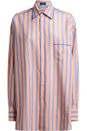 Etro Gestreepte mousseline blouse