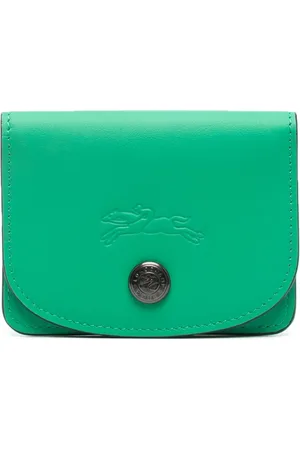 Longchamp Le Pliage leren pasjeshouder