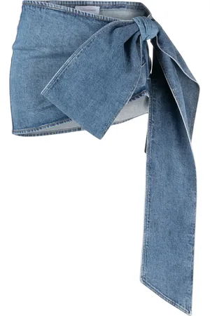 BLUMARINE Denim mini