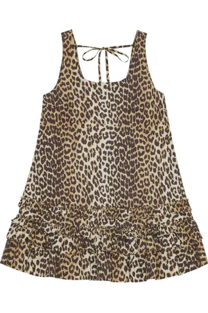 Ganni Jurk met luipaardprint