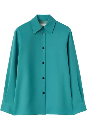 Jil Sander Blouse met puntige kraag