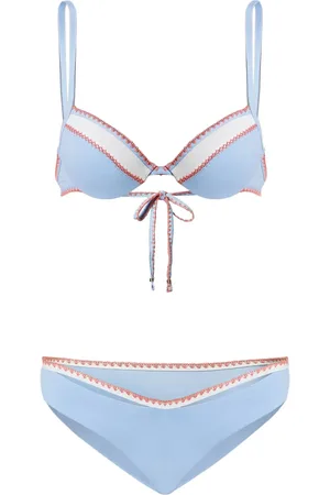 Twin-Set Bikini met afwerking met stiksel