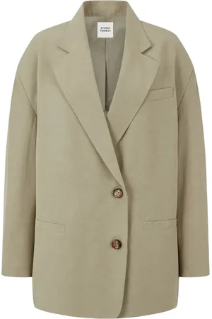 Studio Tomboy Blazer met enkele rij knopen