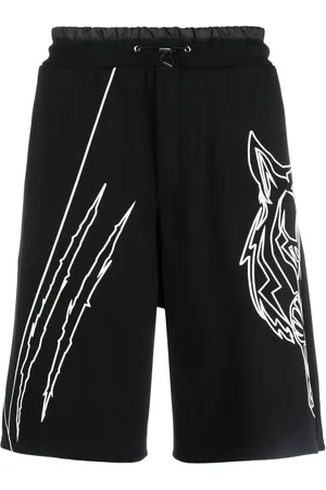 Philipp Plein Trainingsshorts met tijgerpatch