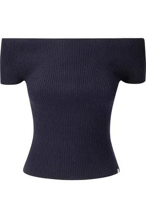 EXTREME CASHMERE Geribbelde top