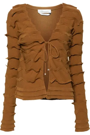BLUMARINE Vest met V