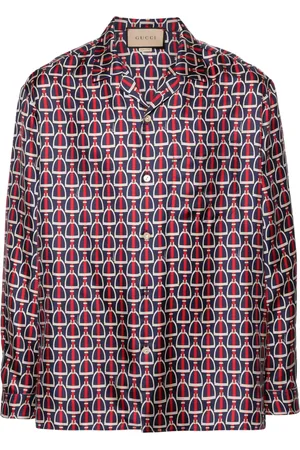 Gucci Zijden overhemd met print