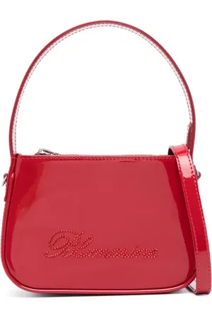 BLUMARINE Shopper met gelakte afwerking