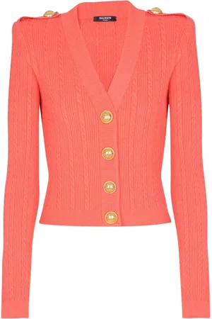 Balmain Kabelgebreid vest