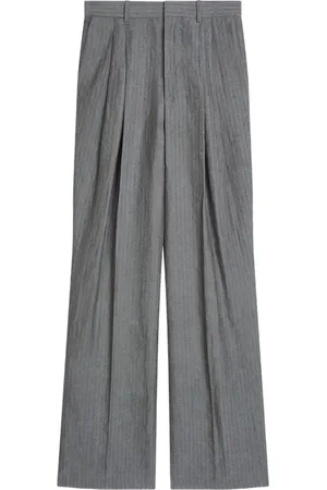 DRIES VAN NOTEN Straight plooibroek