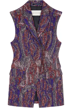 DRIES VAN NOTEN Blazer met jacquard