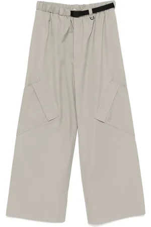 QASIMI Cargo broek met wijde pijpen