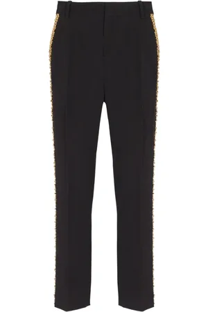 Balmain Straight broek met borduurwerk