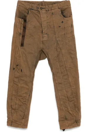 11 BY BORIS BIDJAN SABERI Jeans met verlaagd kruis