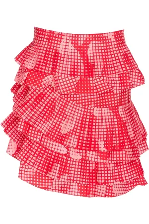 Essentiel Antwerp Asymetrical layered mini skirt