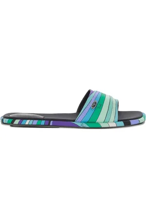 Puccini Slippers met print