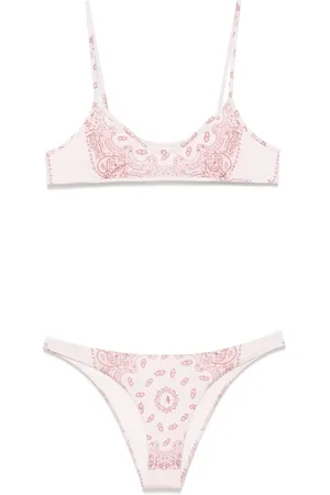 The Attico Bikini met paisley
