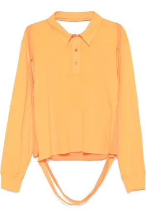 ECKHAUS LATTA Deconstructed poloshirt