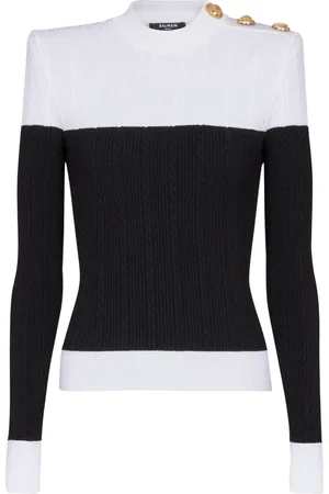 Balmain Tweekleurige trui