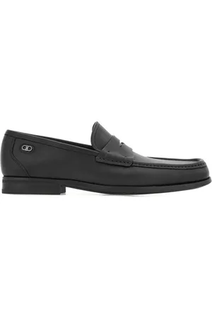 Salvatore Ferragamo Leren penny loafers