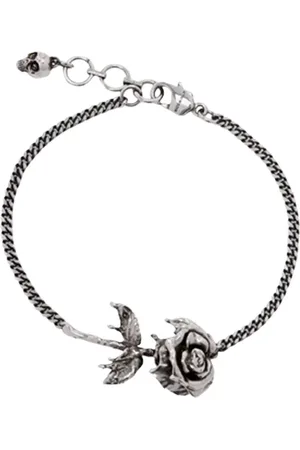 Alexander McQueen Armband met bloemdetail