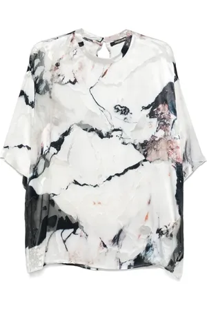 Roberto Cavalli Blouse met print