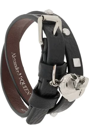 Alexander McQueen Armband met doodskop