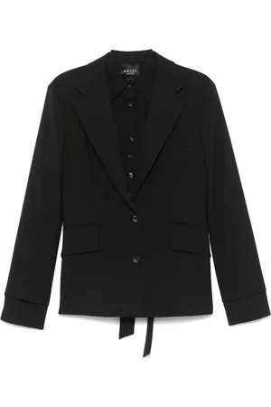 Blazer met enkele rij knopen