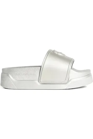 Karl Lagerfeld Slippers met logo