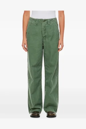 Mother Jeans met logopatch