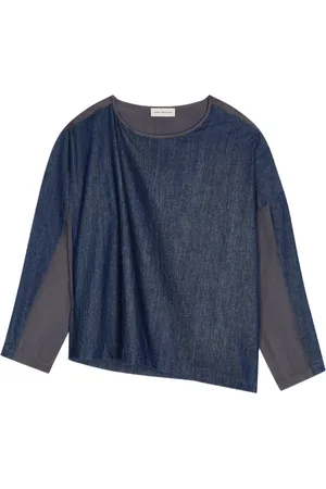 DRIES VAN NOTEN Blouse met vlakken