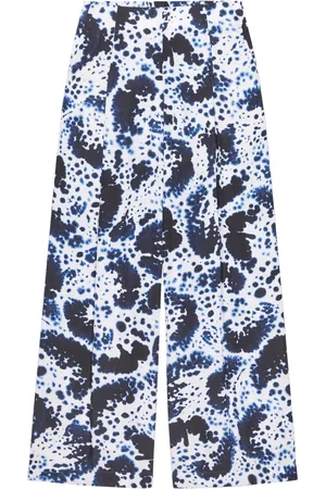 DRIES VAN NOTEN Broek met wijde pijpen