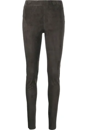 arma leder Suède legging