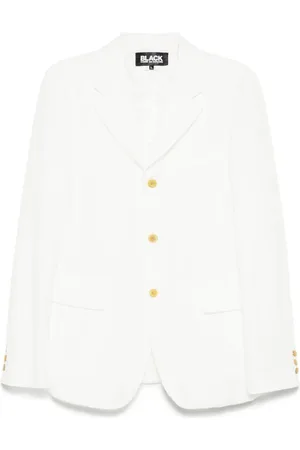 Comme des Garçons Blazer met enkele rij knopen