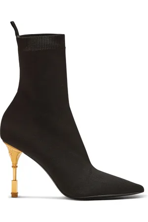 Balmain Moneta gebreide enkellaarzen