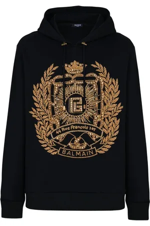 Balmain Hoodie met borduurwerk