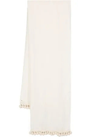 Max Mara Sjaal met pompon