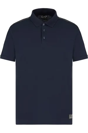 EA7 Poloshirt met logopatch