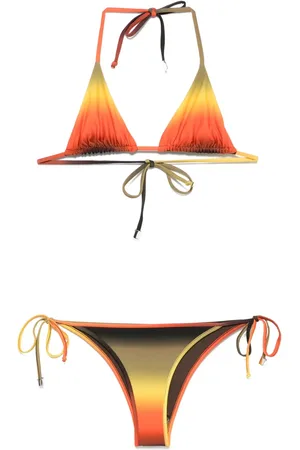 The Attico Bikinitop met kleurverloop