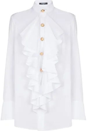 Balmain Blouse met ruches