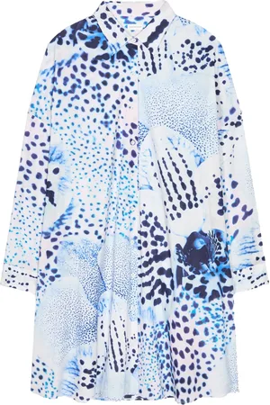 DRIES VAN NOTEN Blousejurk met print