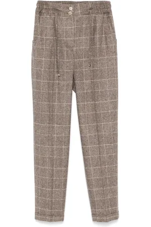 Kiton Geruite broek