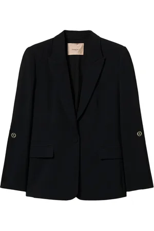 Twin-Set Blazer met enkele rij knopen