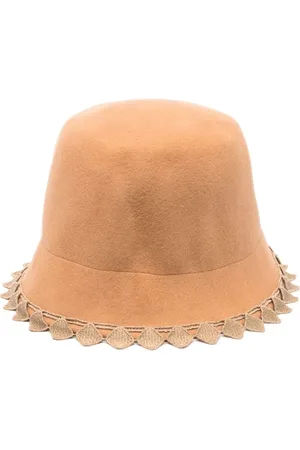 Mimisol Hoed met geometrische afwerking