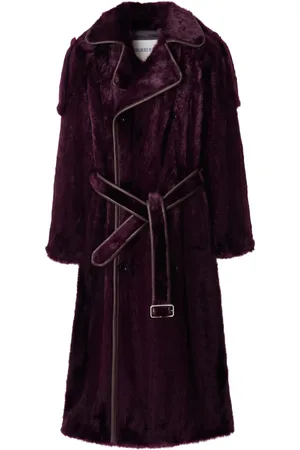 Burberry Trenchcoat van imitatiebont
