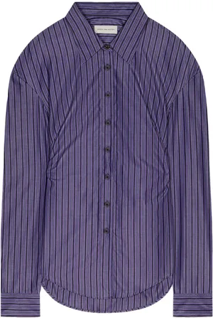DRIES VAN NOTEN Getailleerde blouse met ceintuur
