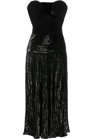 Saint Laurent Fluwelen jurk